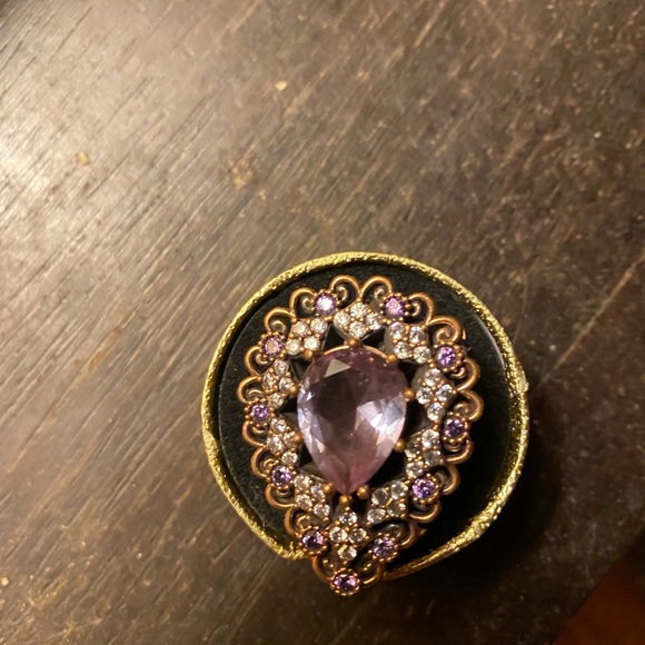 Lot of Sterling silver hand made bold rings - Picture 3 of 8